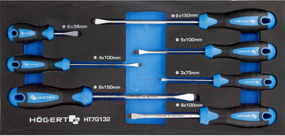 Набор отверток Hoegert HT7G132
