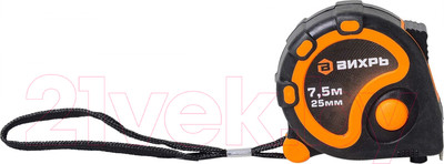 Рулетка Вихрь 73/11/1/4 (7.5м)