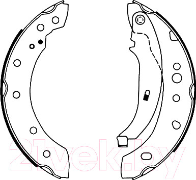 Тормозные колодки AP 08680