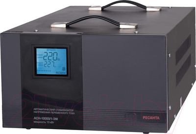 Стабилизатор напряжения Ресанта АСН-10000/1-ЭМ (63/1/8)