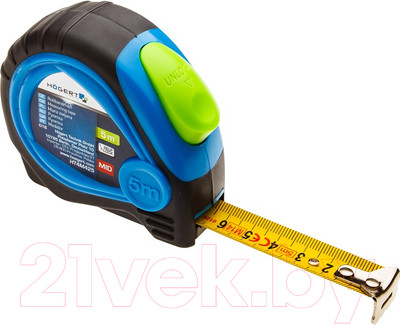 Рулетка Hoegert HT4M425 (5м)