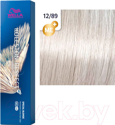 Крем-краска для волос Wella Professionals Koleston Perfect ME+ 12/89 (ванильный)