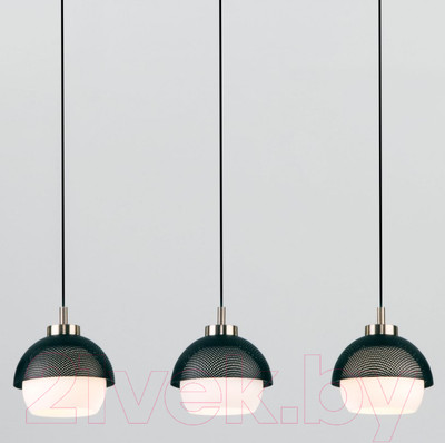 Люстра Евросвет 50106/3 (античная бронза/черный)