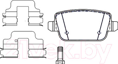 Тормозные колодки ATE 13046027232