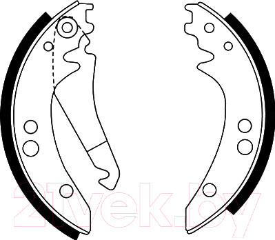 Тормозные колодки AP 08410