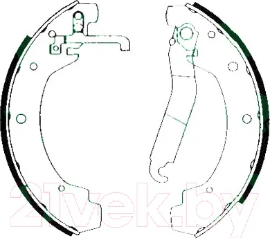 Тормозные колодки AP 04570