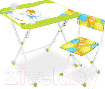 Комплект мебели с детским столом Ника Наши детки / КНД5/2