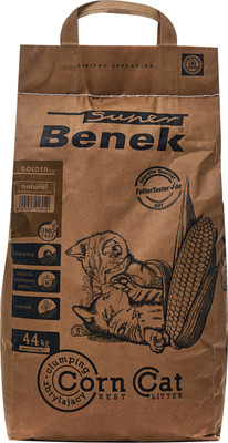 Наполнитель для туалета Super Benek Corn Cat Golden (7л/4.35кг)