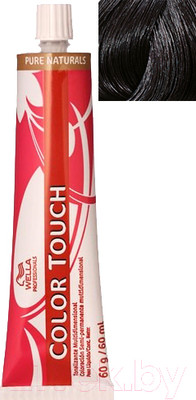 Крем-краска для волос Wella Professionals Color Touch 3/0 (темно-коричневый)