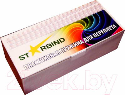 Пружины для переплета Starbind 14мм / BP14Cl (100шт, прозрачный)
