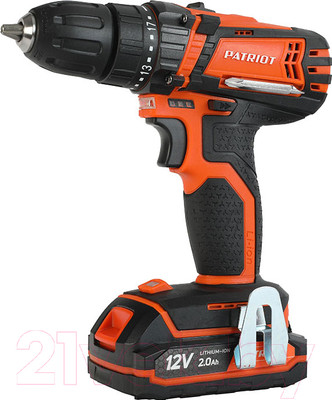 Аккумуляторная дрель-шуруповерт PATRIOT BR 101ES