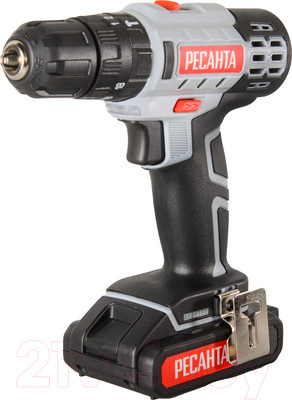 Аккумуляторная дрель-шуруповерт Ресанта ДА-18-2ЛК-У (75/14/6)