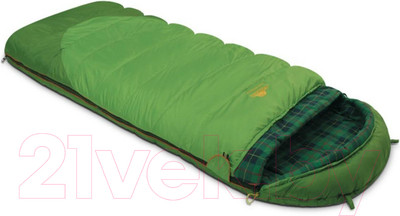 Спальный мешок Alexika Siberia Plus правый / 9252.01011 (зеленый)