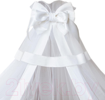 Балдахин на кроватку Perina Б-01.3 (белый)