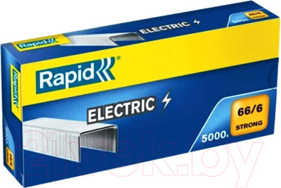 Скобы канцелярские Rapid Strong 66/6 / 24867800