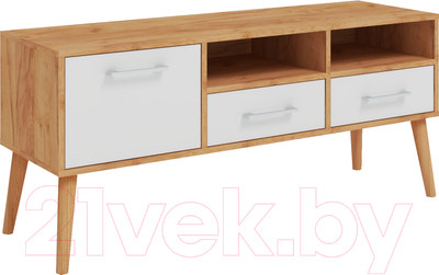 Тумба ФорестДекоГрупп Сканди / ГН 028-08 (дуб крафт/белый)