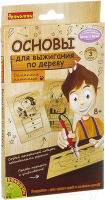 Набор для выжигания Bondibon Основы для выжигания. Домашние питомцы / ВВ2063