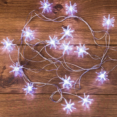 Светодиодная гирлянда Neon-Night Снежинки 303-036 (2.8м, белый)