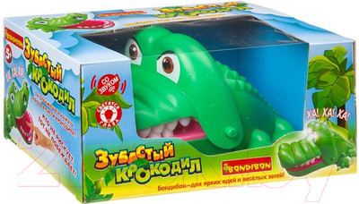 Игрушка детская Bondibon Зубастый крокодил / ВВ3692