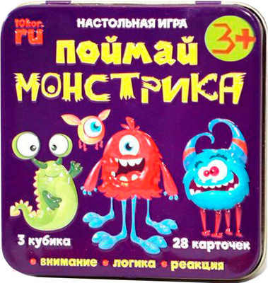 Настольная игра Десятое королевство Поймай монстрика / 03527