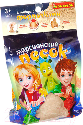 Кинетический песок Bondibon Марсианский песок / ВВ1718 (бежевый)