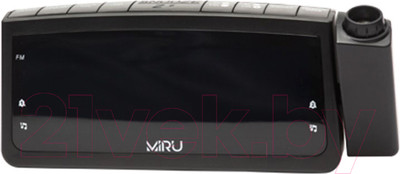 Радиочасы Miru CR-1010 (черный)