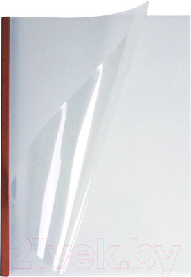 Обложки для переплета OPUS EasyCover A4 1.5мм / EASYCOVERA4DC1CZE50 (50шт, прозрачный красный)