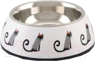 Миска для животных Beeztees Muzy / 650740 (белый)