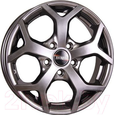 Литой диск TechLine 511 15x6" 5x108мм DIA 63.4мм ET 52.5мм HB