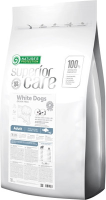 Сухой корм для собак Nature's Protection Superior Care White Dogs Grain Free White Fish / NPSC45668 (10кг)