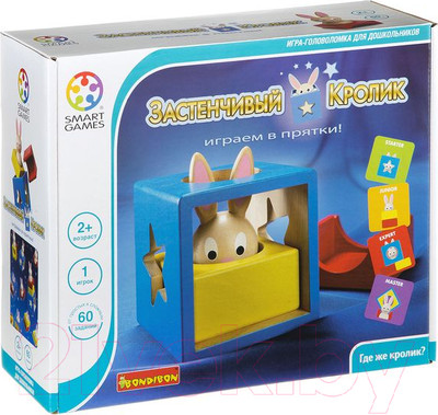 Настольная игра Bondibon Застенчивый кролик / ВВ0947
