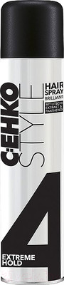 Лак для укладки волос C:EHKO Brilliant 4 ультрасильной фиксации (400мл)