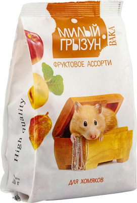 Корм для грызунов ВАКА High Quality Милый грызун Фруктовое ассорти / BS00011 (200г, для хомяков)