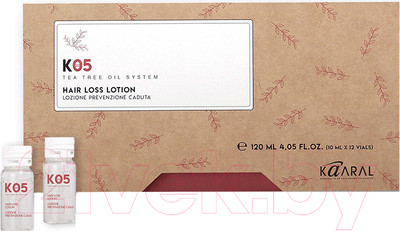 Ампулы для волос Kaaral K05 Hair Care против выпадения (12x10мл)