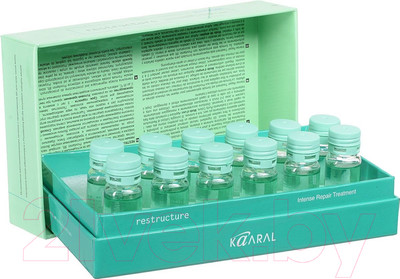 Ампулы для волос Kaaral Purify Restructure восстанавливающие (12x10мл)