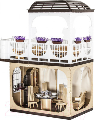 Кукольный домик Огонек Коллекция / С-1293 (без мебели)