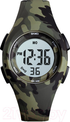 Часы наручные детские Skmei 1459-5 (зеленый камуфляж)