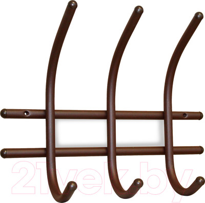 Вешалка для одежды Sheffilton SHT-WH8 (коричневый муар/черный)