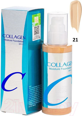Тональный крем Enough Collagen Moisture Foundation SPF15 тон 21 (100мл)