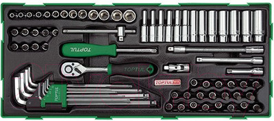 Универсальный набор инструментов Toptul GTB7202