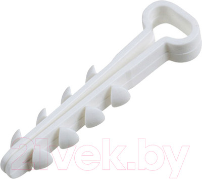 Дюбель-хомут КС ДХП-8 5-8 / 93331 (100шт, белый)