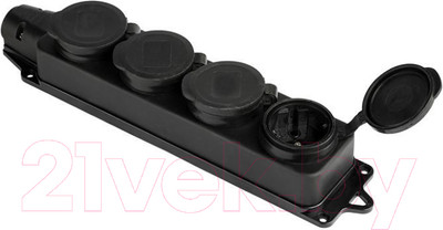 Розетка КС Турига 230В 2P+PE 16A IP44 / 74810