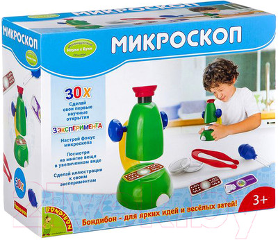 Микроскоп оптический Bondibon Микроскоп 30Х / ВВ2390