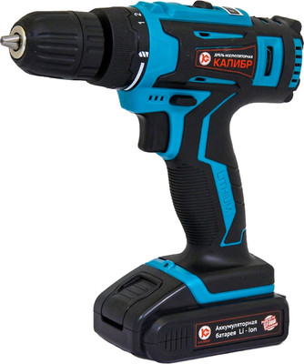 Аккумуляторная дрель-шуруповерт Калибр ДА-14.4-2А+ (71065)