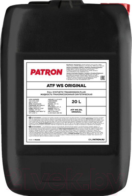 Трансмиссионное масло Patron Original ATF WS (20л)