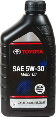 Моторное масло Toyota/Lexus 5W30 / 002791QT5W6S (946мл)