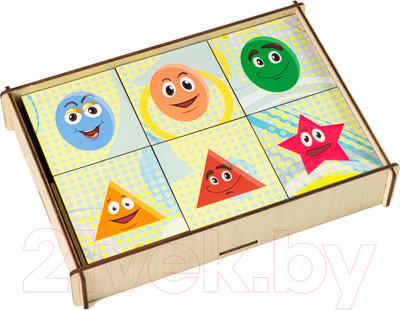 Развивающая игра Paremo Мемори. Геометрия / PE720-83