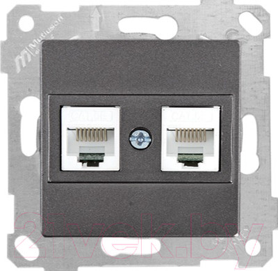 Розетка Mutlusan Rita 2200 138 0195 (дымчатый)