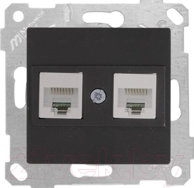 Розетка Mutlusan Rita 2200 138 0184 (черный)