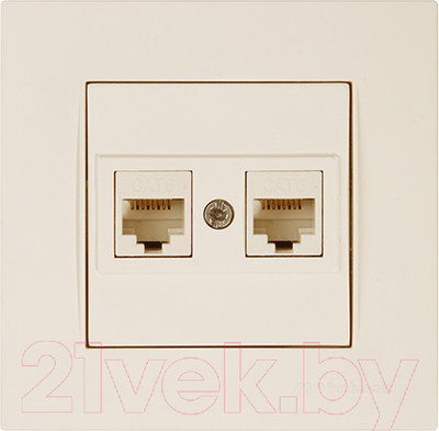 Розетка Mutlusan Rita 2220 141 0102 (кремовый)